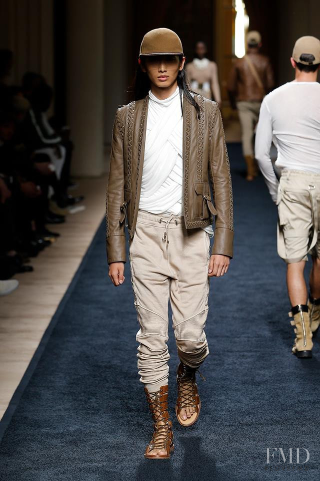 Balmain fashion show for Spring/Summer 2016