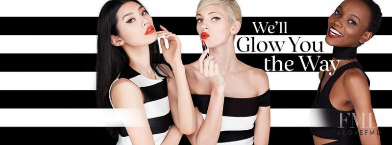 Devon Windsor featured in  the SEPHORA advertisement for Autumn/Winter 2015