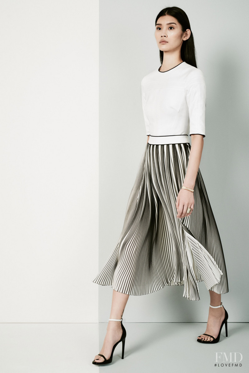 Ming Xi featured in  the KLS - Kimora Lee Simmons lookbook for Pre-Fall 2015