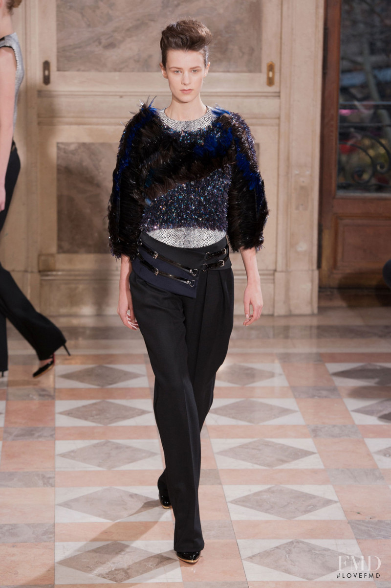 Bouchra Jarrar fashion show for Spring/Summer 2014