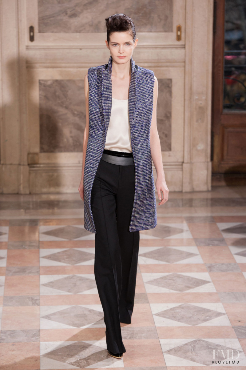 Bouchra Jarrar fashion show for Spring/Summer 2014