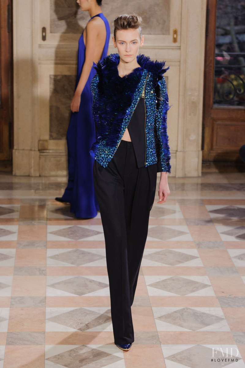 Bouchra Jarrar fashion show for Spring/Summer 2014