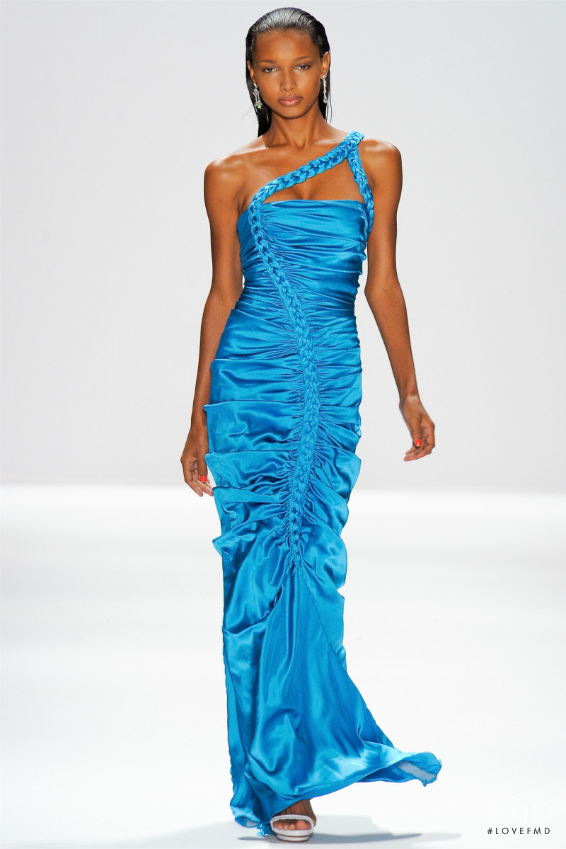 Jasmine Tookes featured in  the Carlos Miele fashion show for Spring/Summer 2012