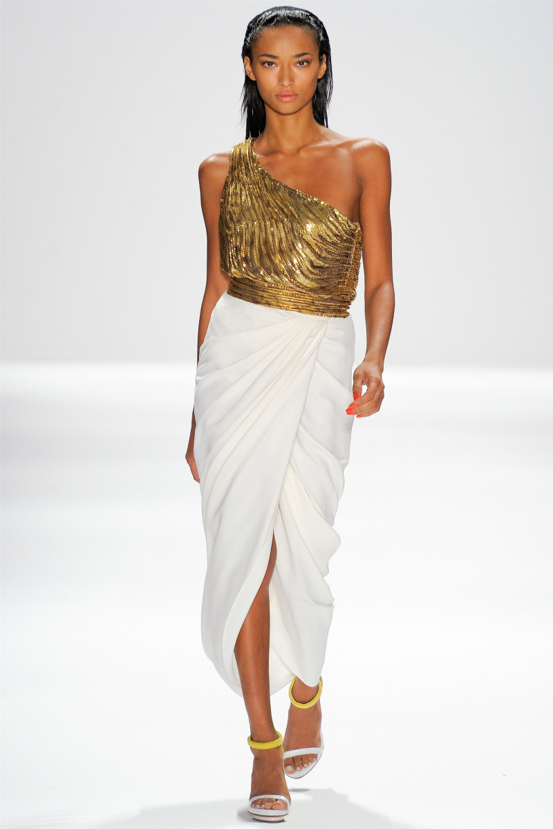 Anais Mali featured in  the Carlos Miele fashion show for Spring/Summer 2012