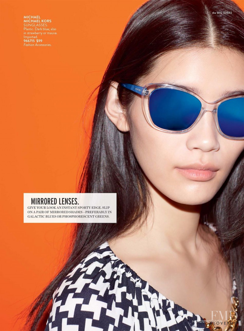 Ming Xi featured in  the Nordstrom catalogue for Spring 2014