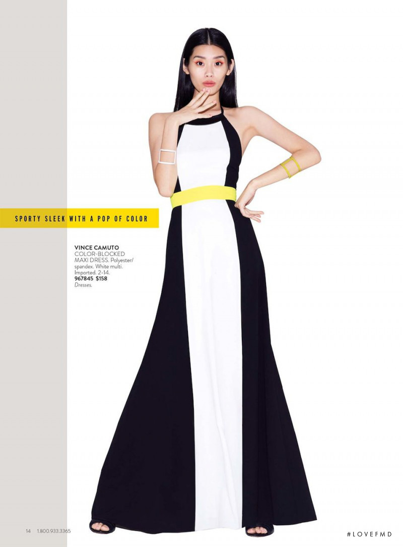 Ming Xi featured in  the Nordstrom catalogue for Spring 2014