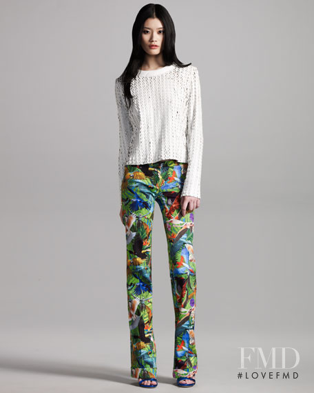 Ming Xi featured in  the Neiman Marcus Altuzarra catalogue for Spring/Summer 2012