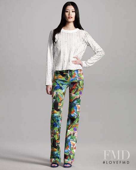 Ming Xi featured in  the Neiman Marcus Altuzarra catalogue for Spring/Summer 2012