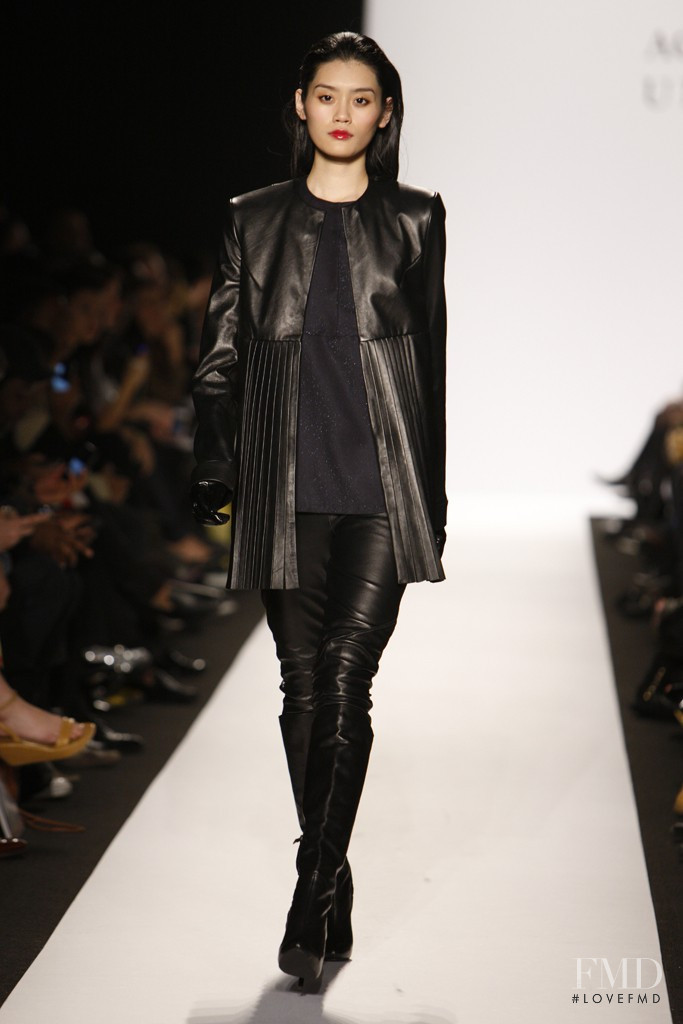Ming Xi featured in  the Academy of Arts University fashion show for Autumn/Winter 2012