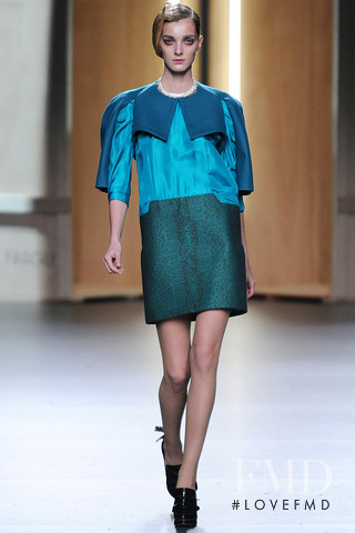 Denisa Dvorakova featured in  the Ana Locking fashion show for Autumn/Winter 2012