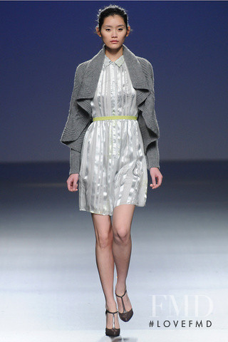 Ming Xi featured in  the Sita Murt fashion show for Autumn/Winter 2012