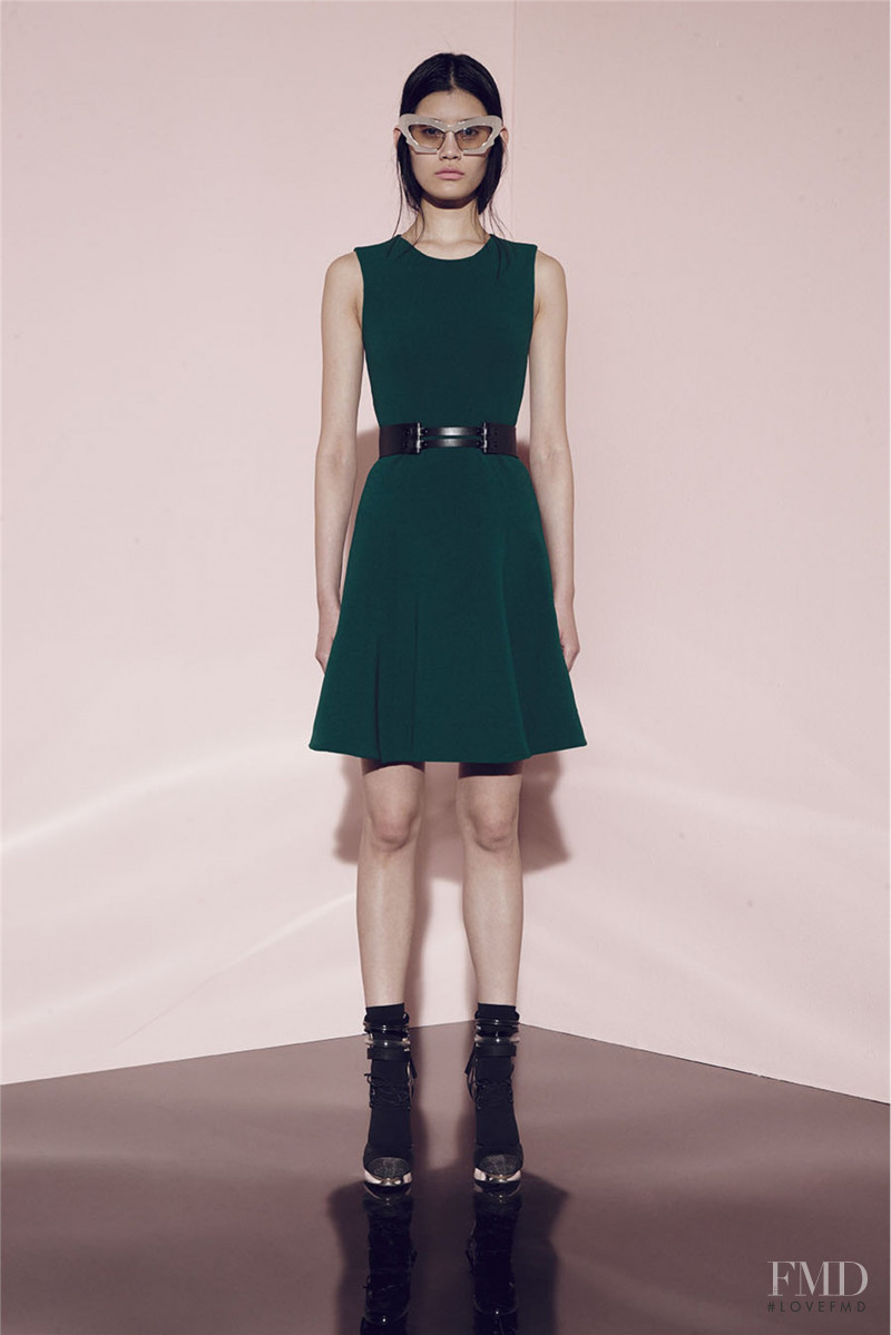 Ming Xi featured in  the Prabal Gurung lookbook for Pre-Fall 2012