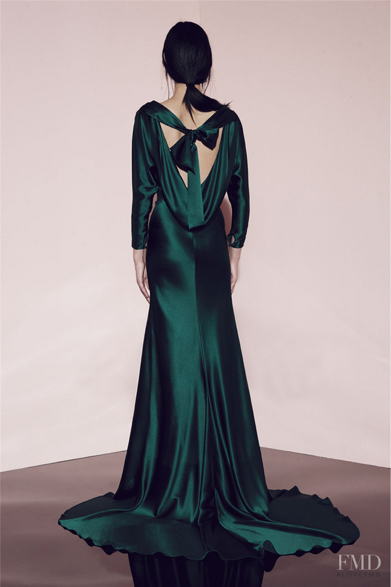 Ming Xi featured in  the Prabal Gurung lookbook for Pre-Fall 2012