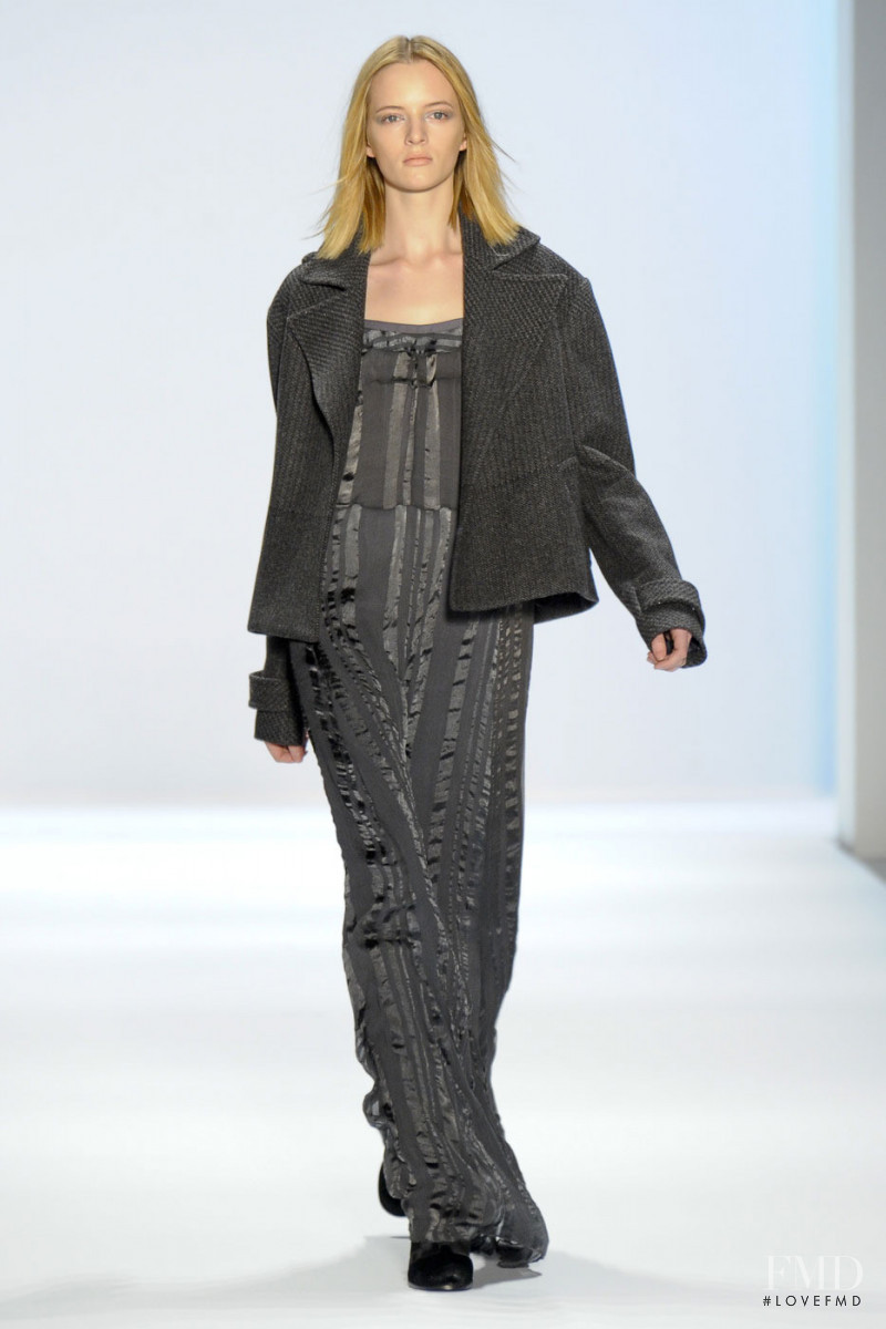 Daria Strokous featured in  the Richard Chai fashion show for Autumn/Winter 2011