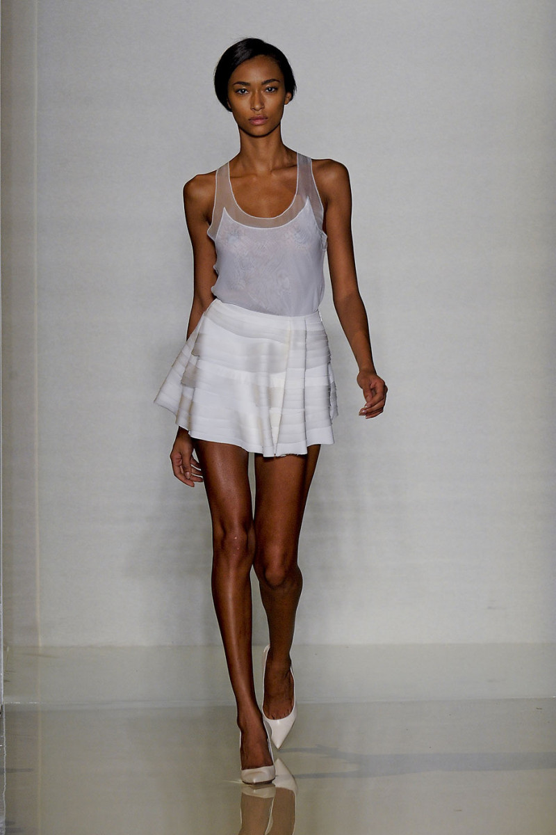 Anais Mali featured in  the Valentin Yudashkin fashion show for Spring/Summer 2012