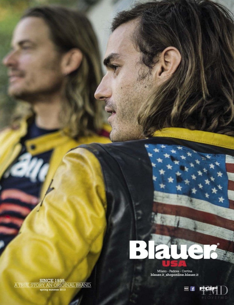 Blauer USA advertisement for Spring/Summer 2013