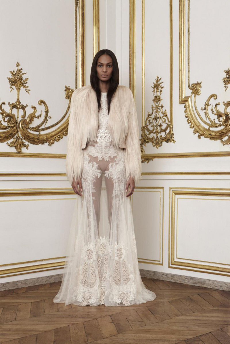 Joan Smalls featured in  the Givenchy Haute Couture fashion show for Autumn/Winter 2010