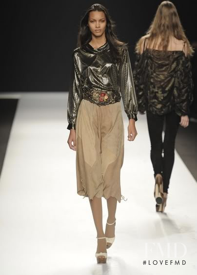 Lais Ribeiro featured in  the Angelo Marani fashion show for Autumn/Winter 2010