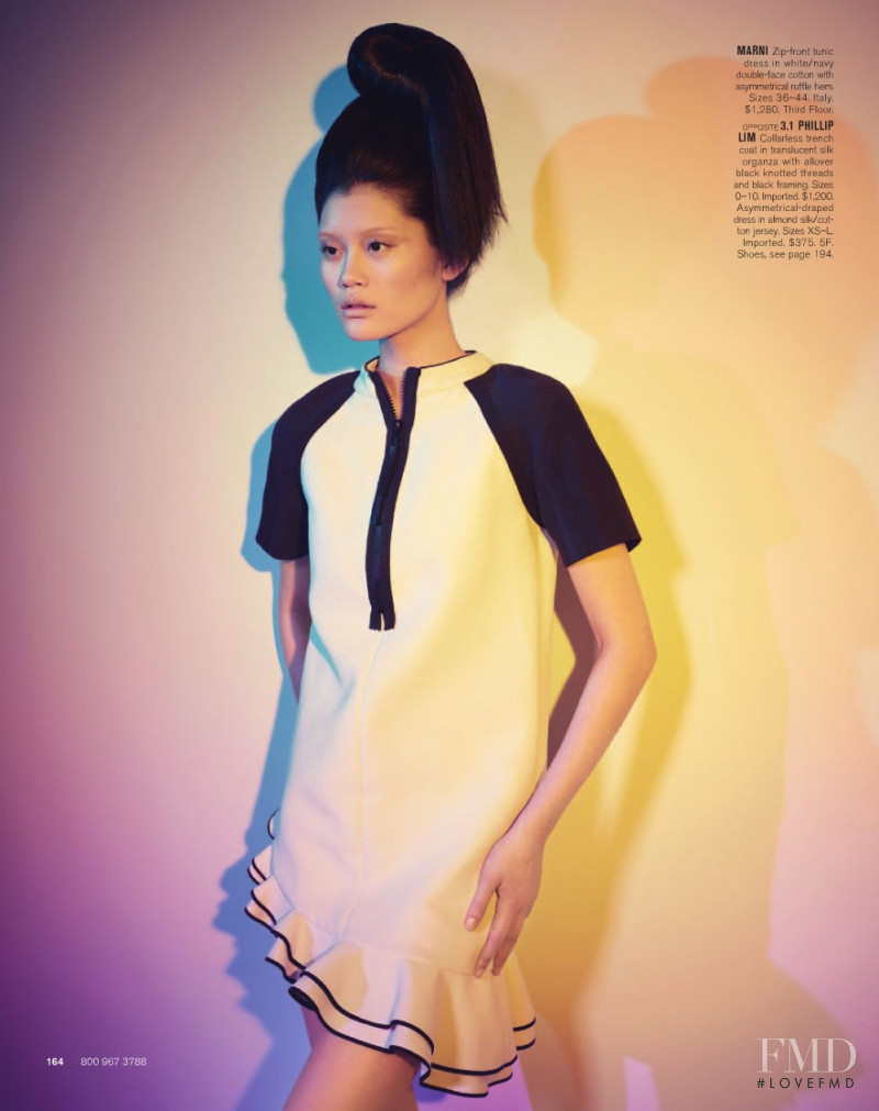 Ming Xi featured in  the Bergdorf Goodman The Seers catalogue for Spring/Summer 2011