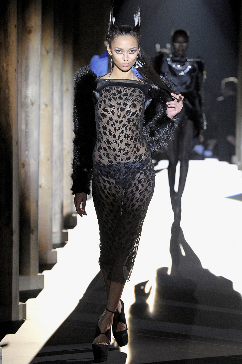 Anais Mali featured in  the Mugler fashion show for Autumn/Winter 2011