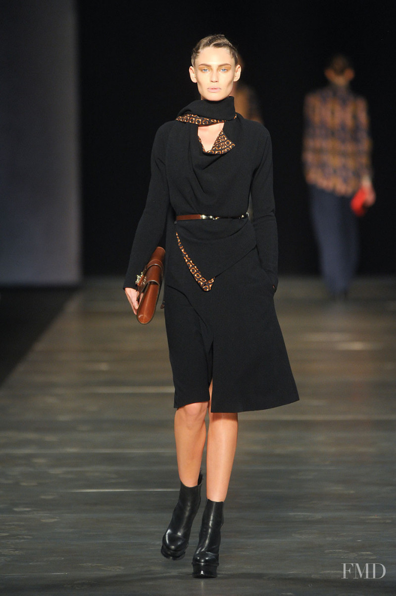 Bianca Balti featured in  the Etro fashion show for Autumn/Winter 2011