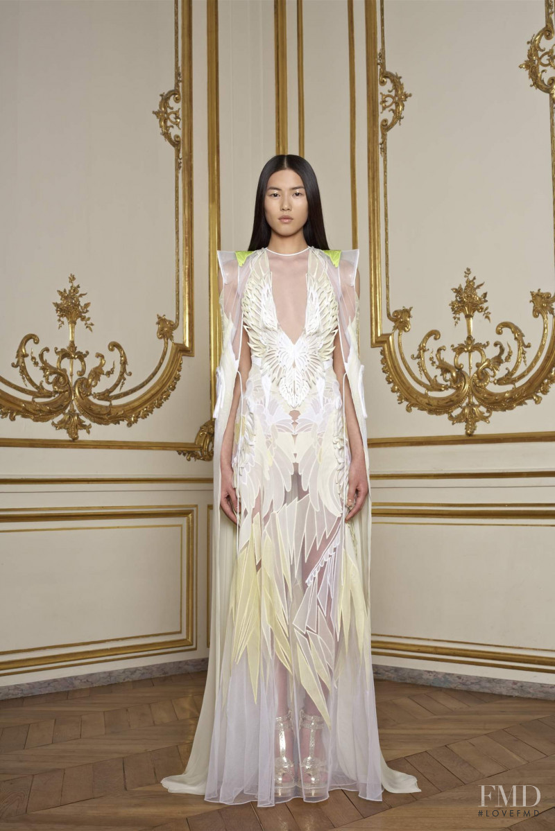 Liu Wen featured in  the Givenchy Haute Couture fashion show for Spring/Summer 2011