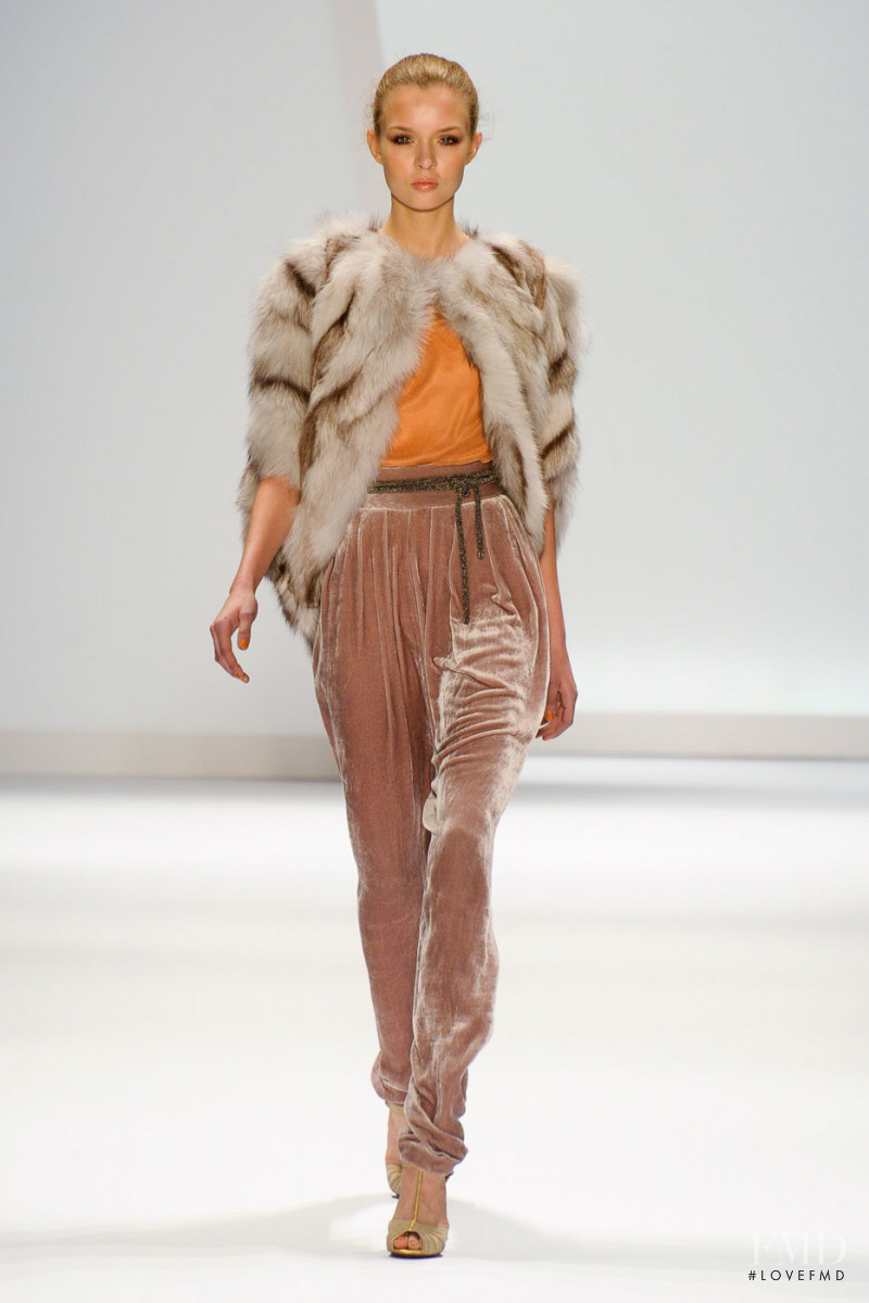 Josephine Skriver featured in  the Carlos Miele fashion show for Autumn/Winter 2011