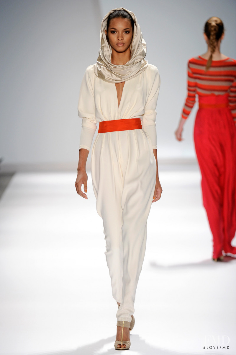 Lais Ribeiro featured in  the Carlos Miele fashion show for Autumn/Winter 2011