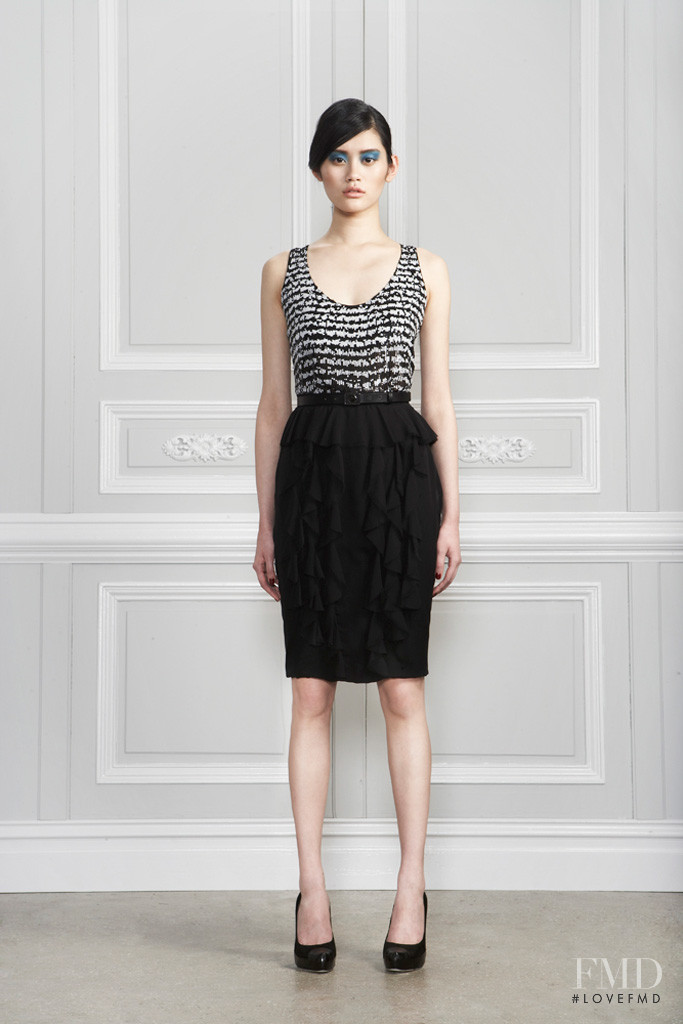 Ming Xi featured in  the Jason Wu lookbook for Pre-Fall 2011