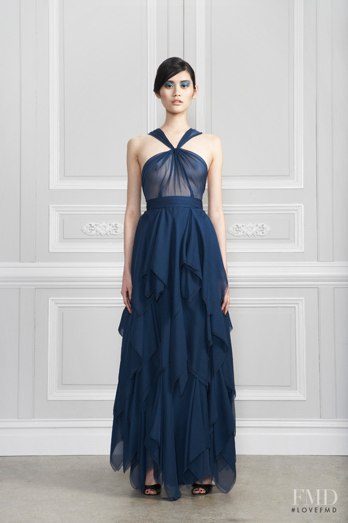 Ming Xi featured in  the Jason Wu lookbook for Pre-Fall 2011