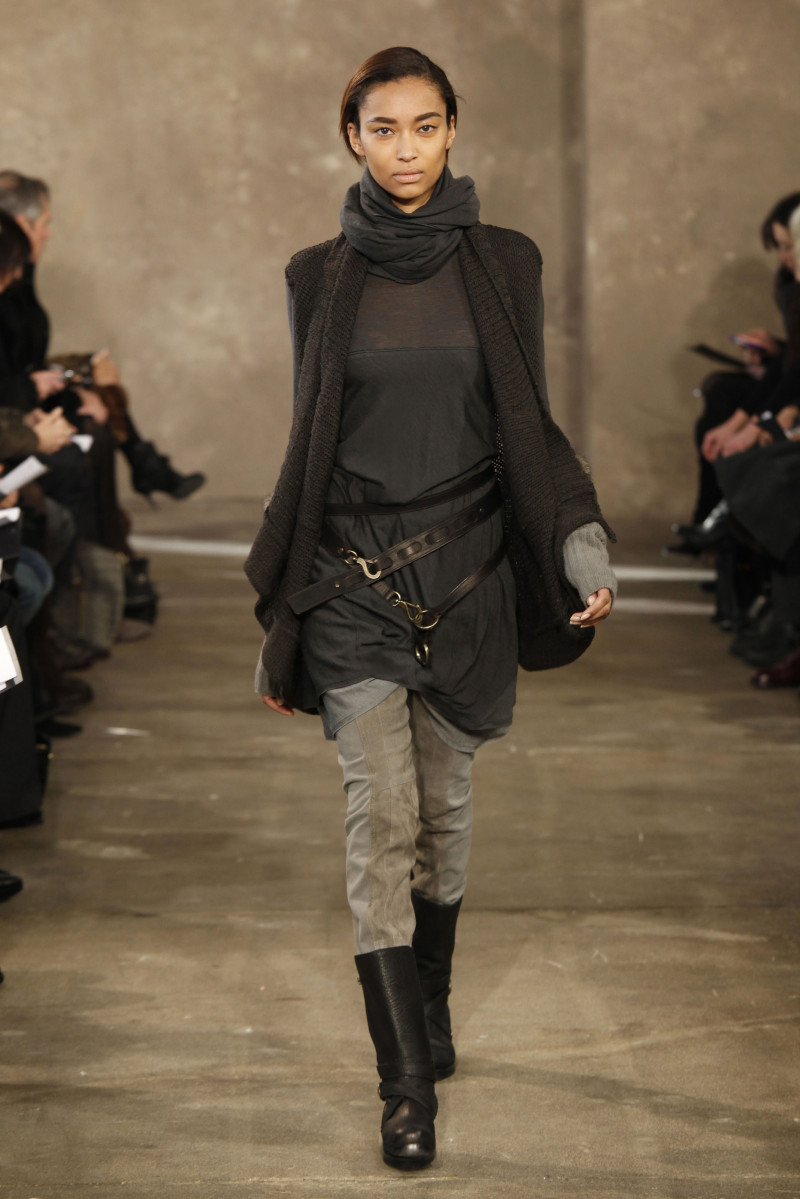 Anais Mali featured in  the Donna Karan New York fashion show for Pre-Fall 2011