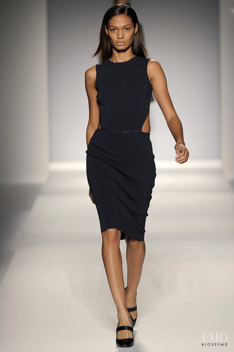 Joan Smalls featured in  the Max Mara fashion show for Spring/Summer 2011