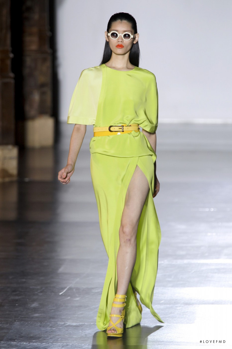 Ming Xi featured in  the Chapurin fashion show for Spring/Summer 2011