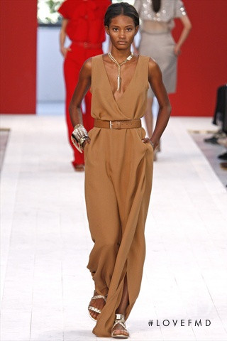 Melodie Monrose featured in  the Brioni fashion show for Spring/Summer 2011