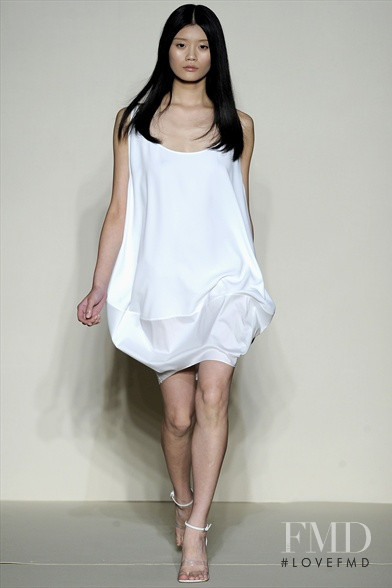 Ming Xi featured in  the Gabriele Colangelo fashion show for Spring/Summer 2012