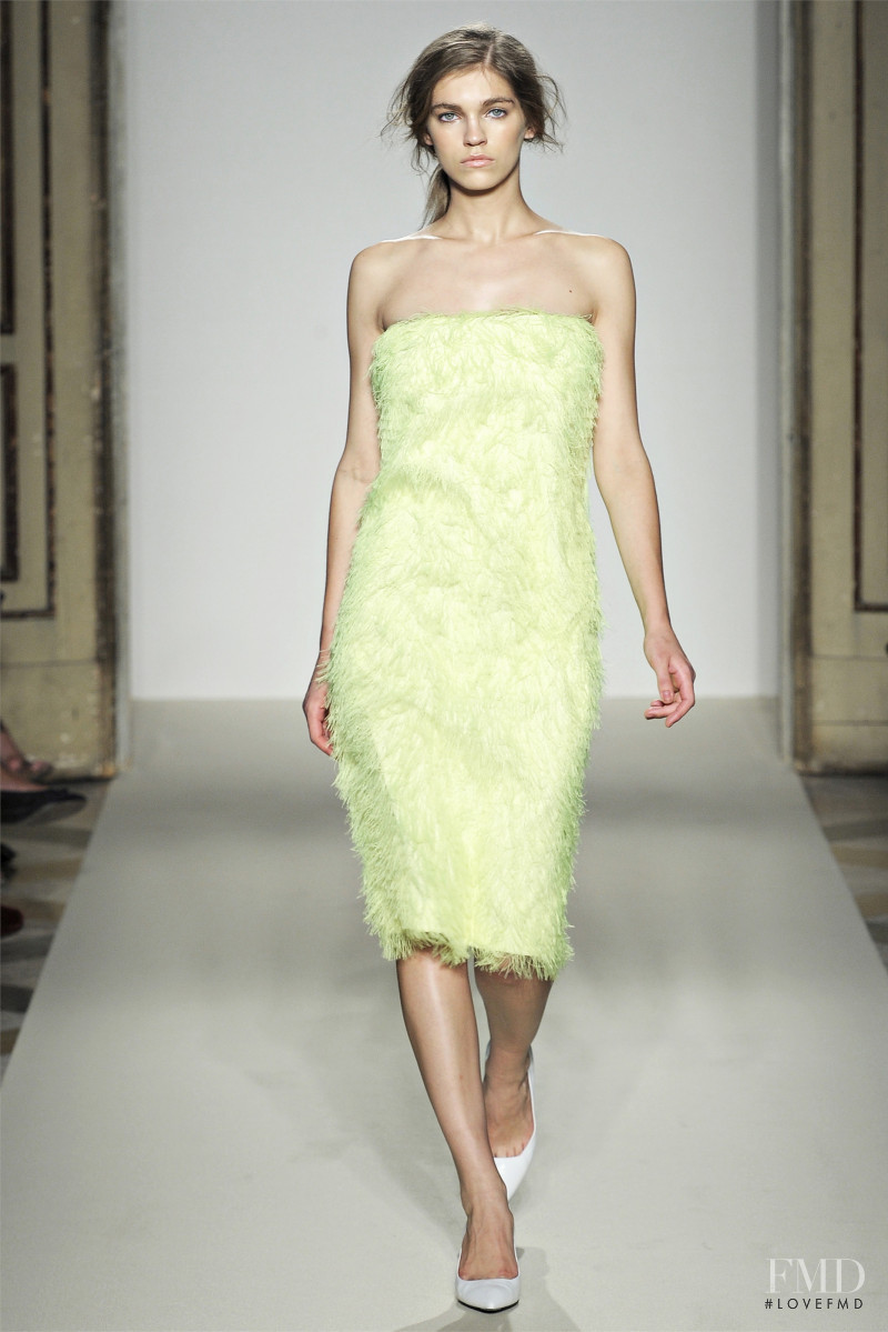 Samantha Gradoville featured in  the Gabriele Colangelo fashion show for Spring/Summer 2012