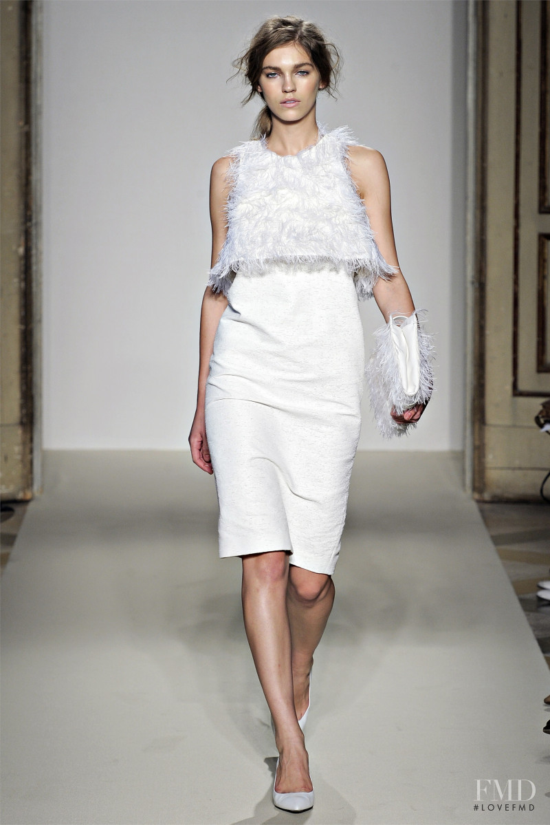 Samantha Gradoville featured in  the Gabriele Colangelo fashion show for Spring/Summer 2012