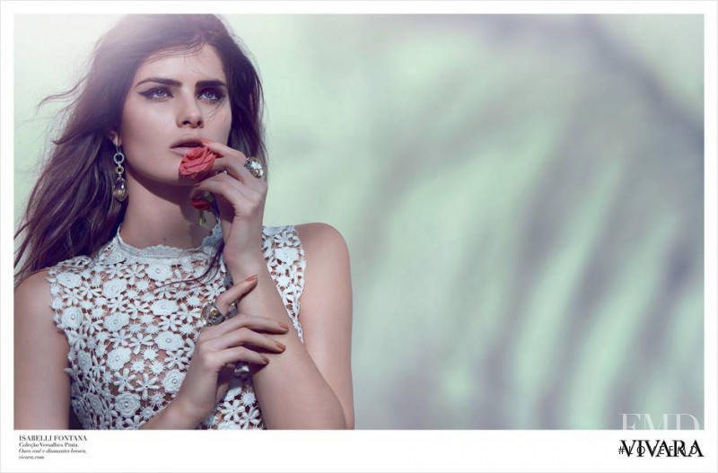 Isabeli Fontana featured in  the Vivara advertisement for Spring/Summer 2013