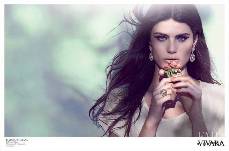 Isabeli Fontana featured in  the Vivara advertisement for Spring/Summer 2013