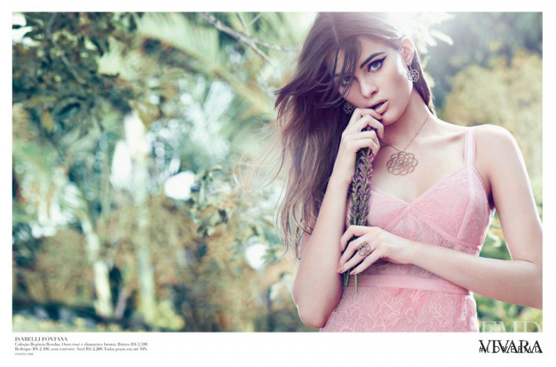 Isabeli Fontana featured in  the Vivara advertisement for Spring/Summer 2013