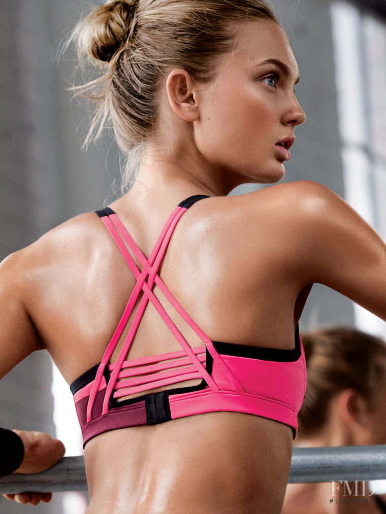 Romee Strijd featured in  the Victoria\'s Secret VSX catalogue for Autumn/Winter 2015