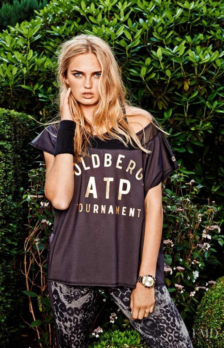 Romee Strijd featured in  the Goldbergh advertisement for Spring/Summer 2015