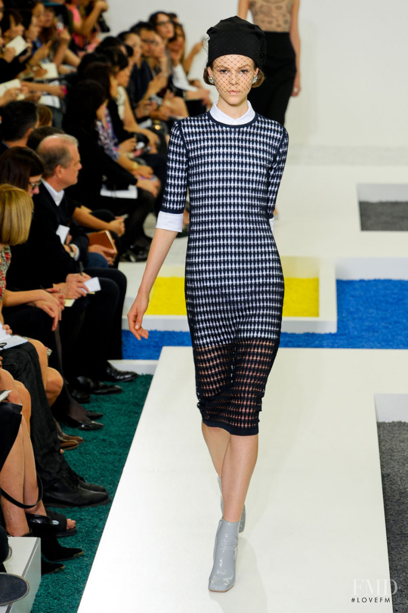 Ruby Jean Wilson featured in  the Jil Sander fashion show for Spring/Summer 2012