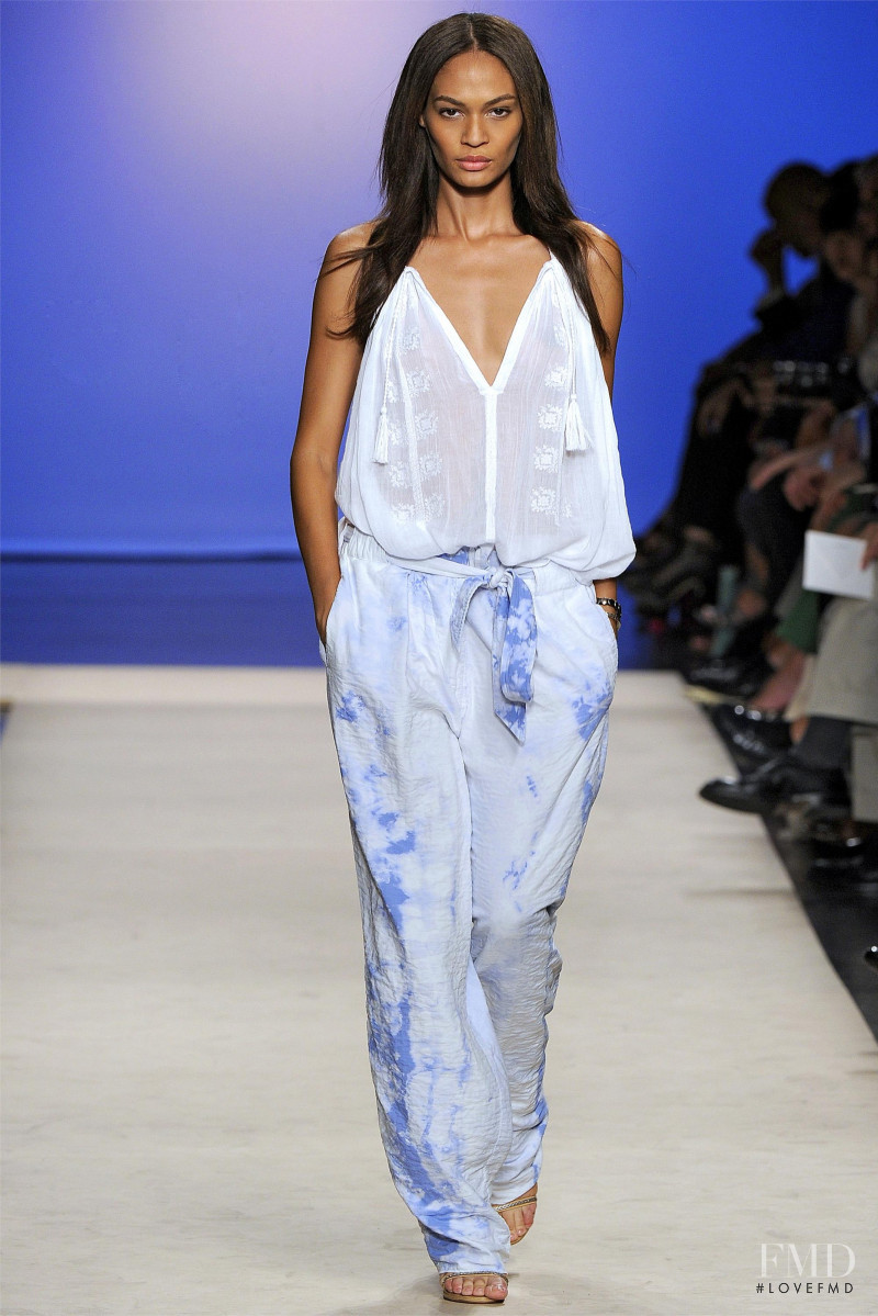 Joan Smalls featured in  the Isabel Marant fashion show for Spring/Summer 2012