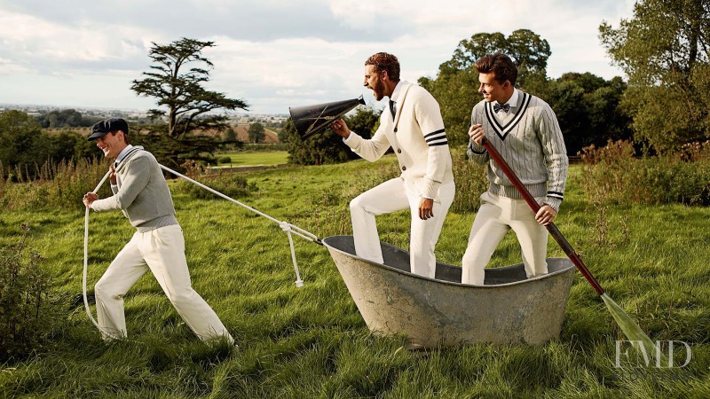 Hackett advertisement for Spring/Summer 2013