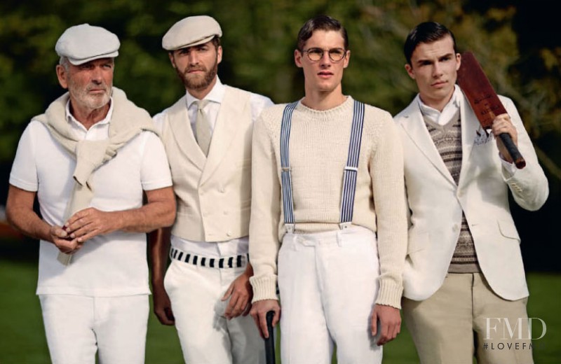 Hackett advertisement for Spring/Summer 2013