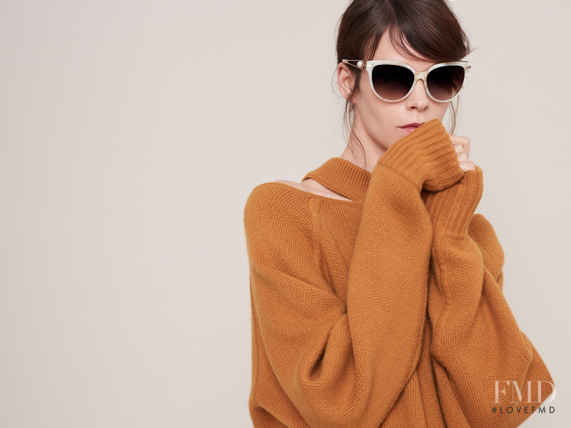 Meghan Collison featured in  the Jason Wu Eyewear fashion show for Autumn/Winter 2017