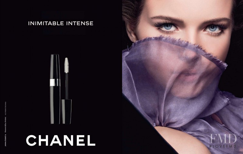 Monika Jagaciak featured in  the Chanel Beauty advertisement for Spring/Summer 2010