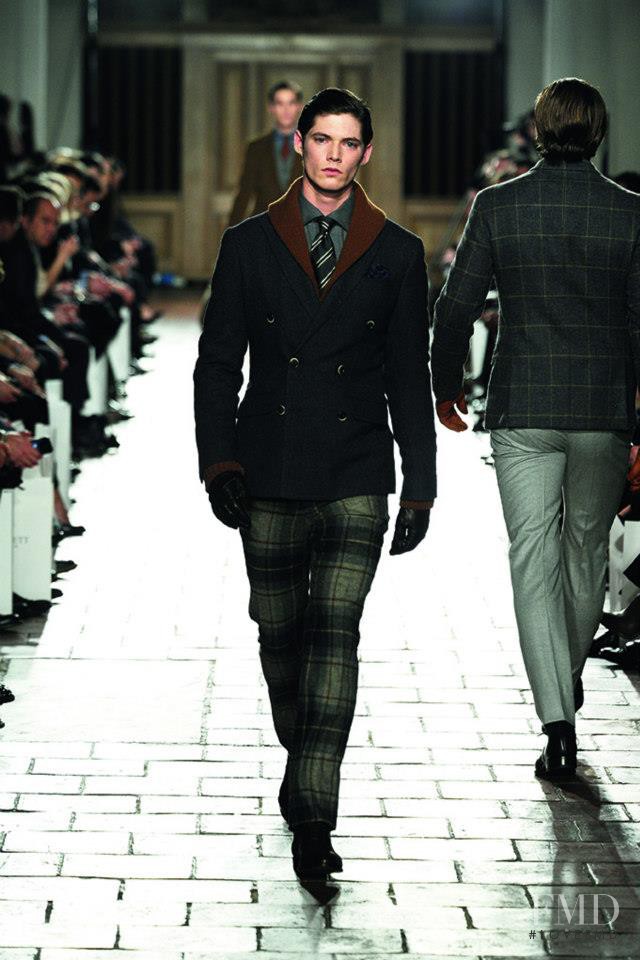 Hackett fashion show for Autumn/Winter 2013