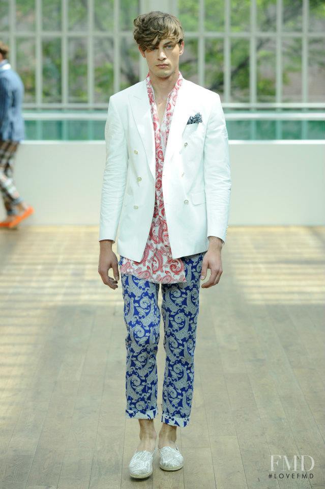 Hackett fashion show for Spring/Summer 2012